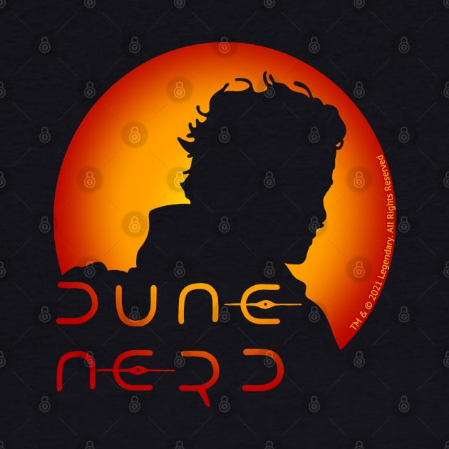 Dune Nerd Paul Atreides Silhouette by Slightly Unhinged